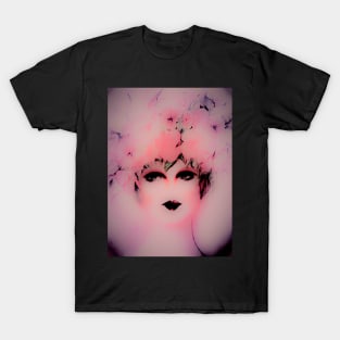 PINK FLOWER GIRL,,House of Harlequin T-Shirt